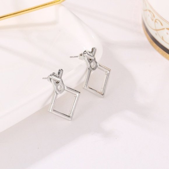 5 for $25 Geometric Double Sided Earrings - Picture 3 of 6